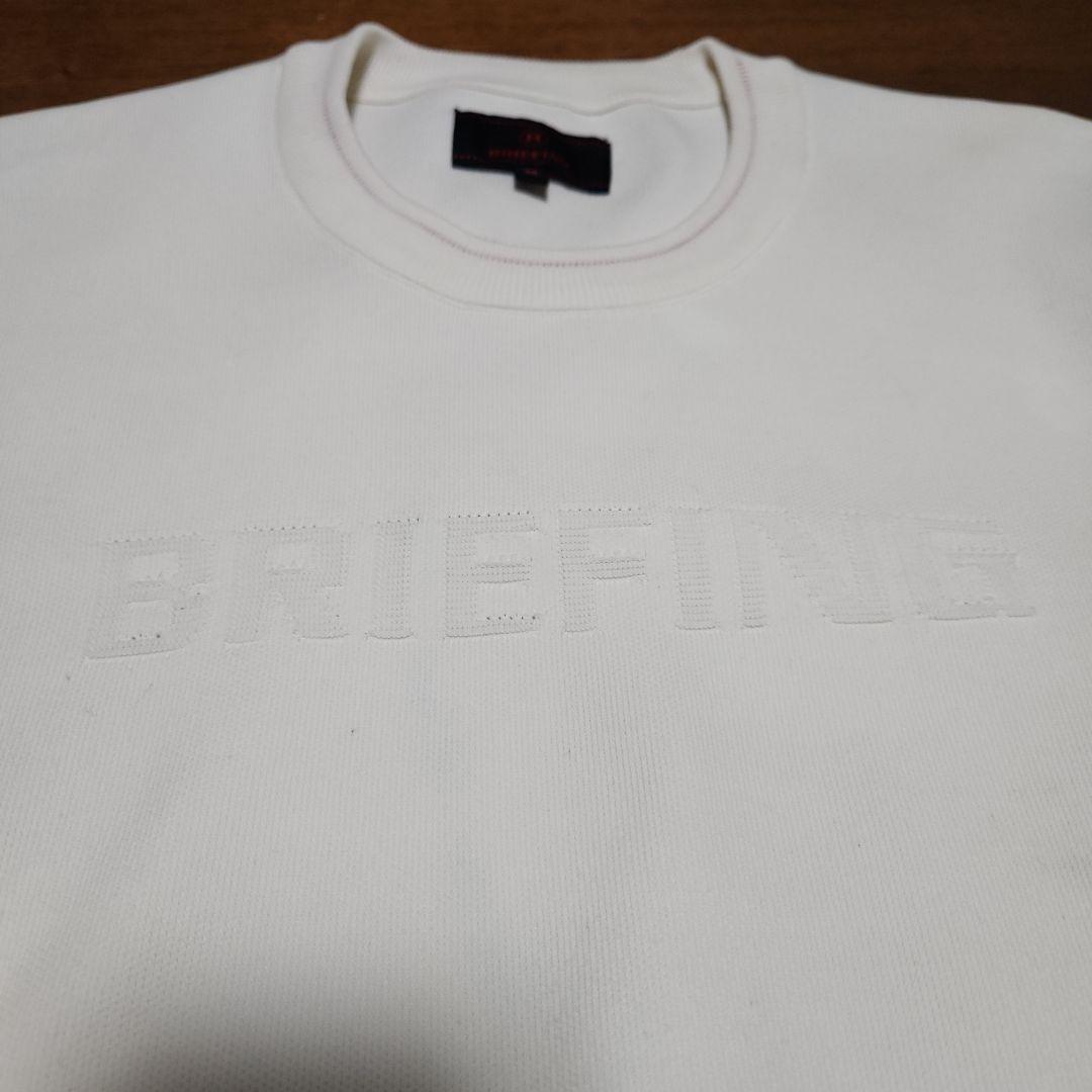 ブリーフィング クルーネックニットセーター BRG223M22