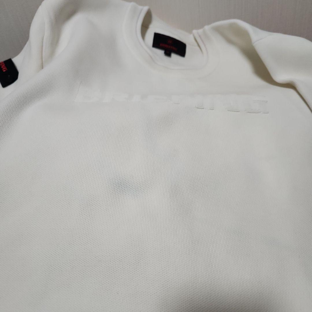 ブリーフィング クルーネックニットセーター BRG223M22