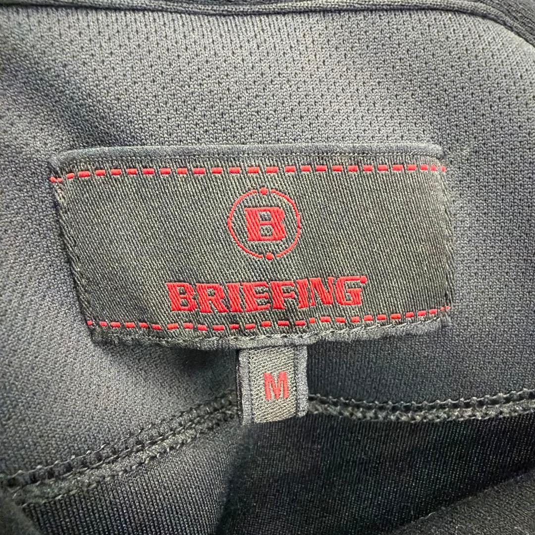 ラ*ル様 BRIEFING ブラック フード付きセーター