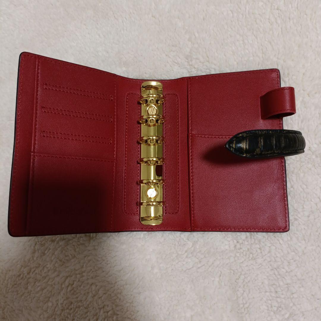 ミニ6 本革 システム手帳