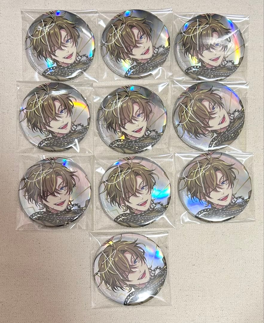 パラライ Paradox Live 九頭竜智生 ドプショ BIG缶バッジ