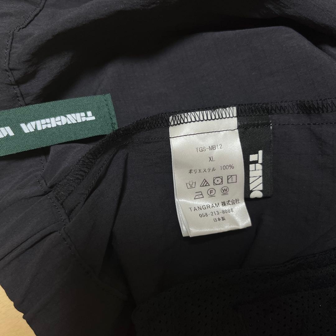 tangramタングラム　CORDURA黒XL ピステ　セットアップ　試着のみ