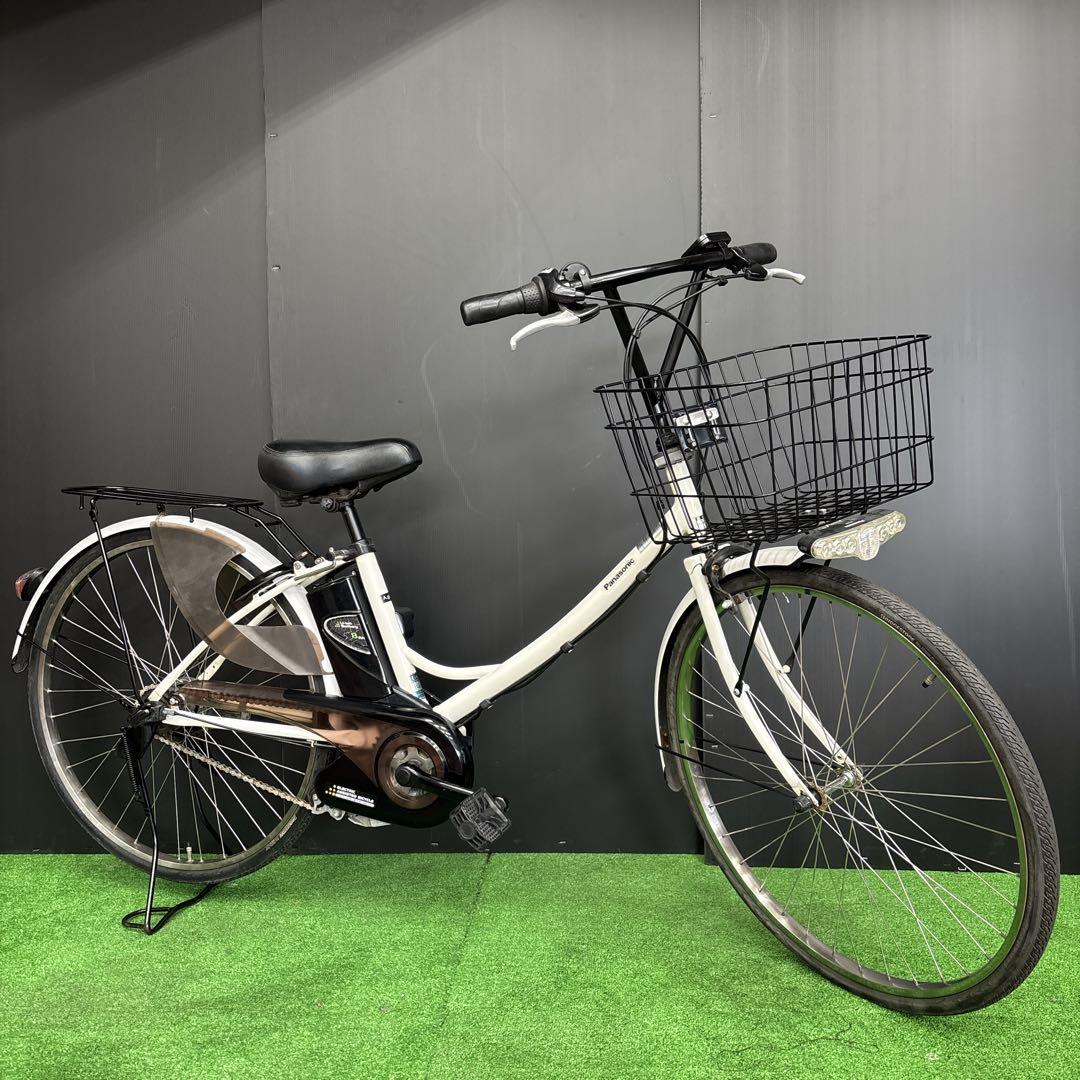 電動自転車 Panasonic A.girls ホワイト　80⚫️