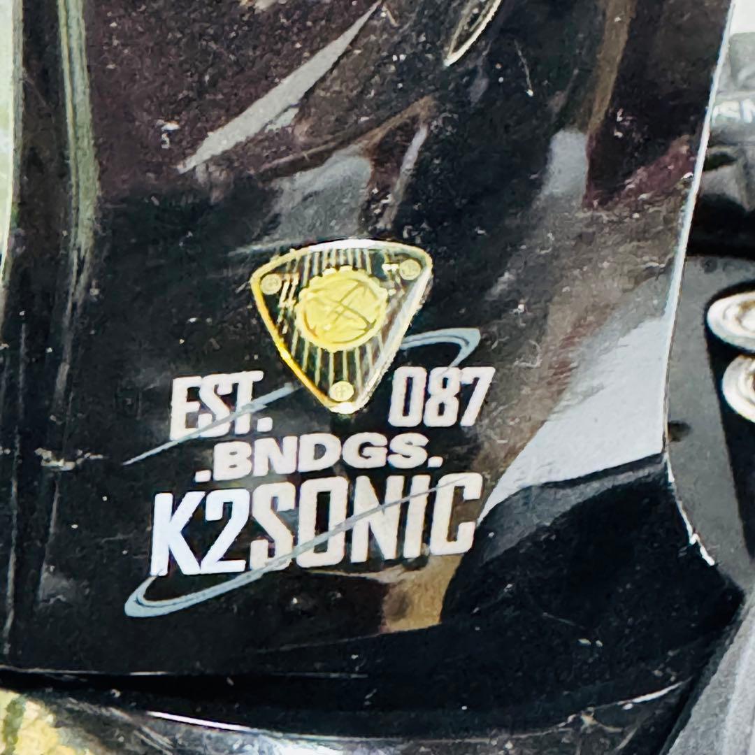 K2 mサイズスノーボードビンディング ブラック 黒色格安特価激安初心者