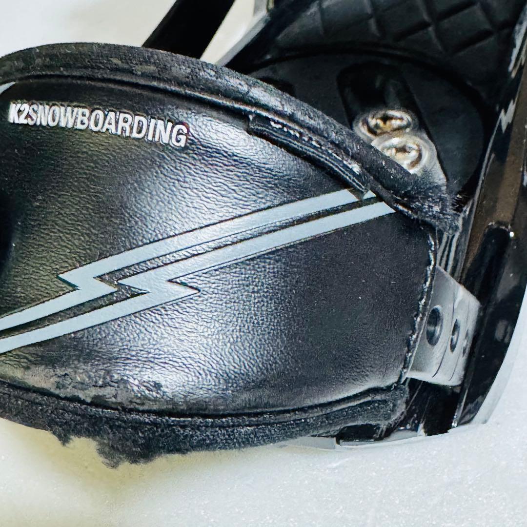 K2 mサイズスノーボードビンディング ブラック 黒色格安特価激安初心者