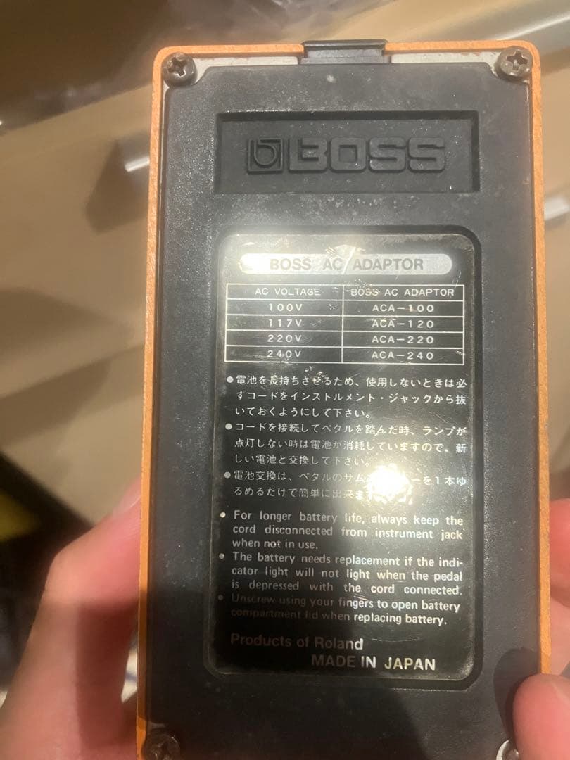 レア！BOSS DS-1 日本製　made in japan