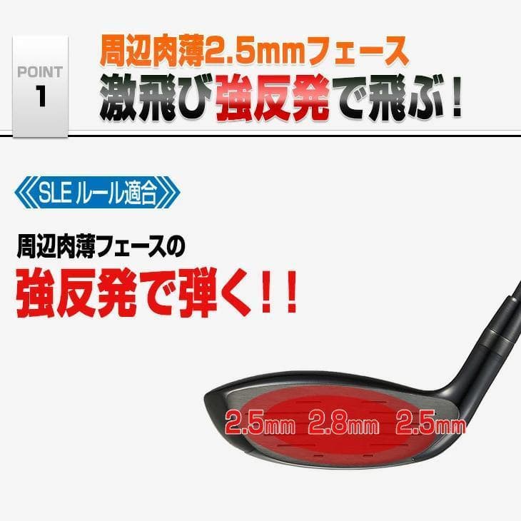 【新品】適合限界　マキシマックスブラックⅡドライバーとUT　3本セット