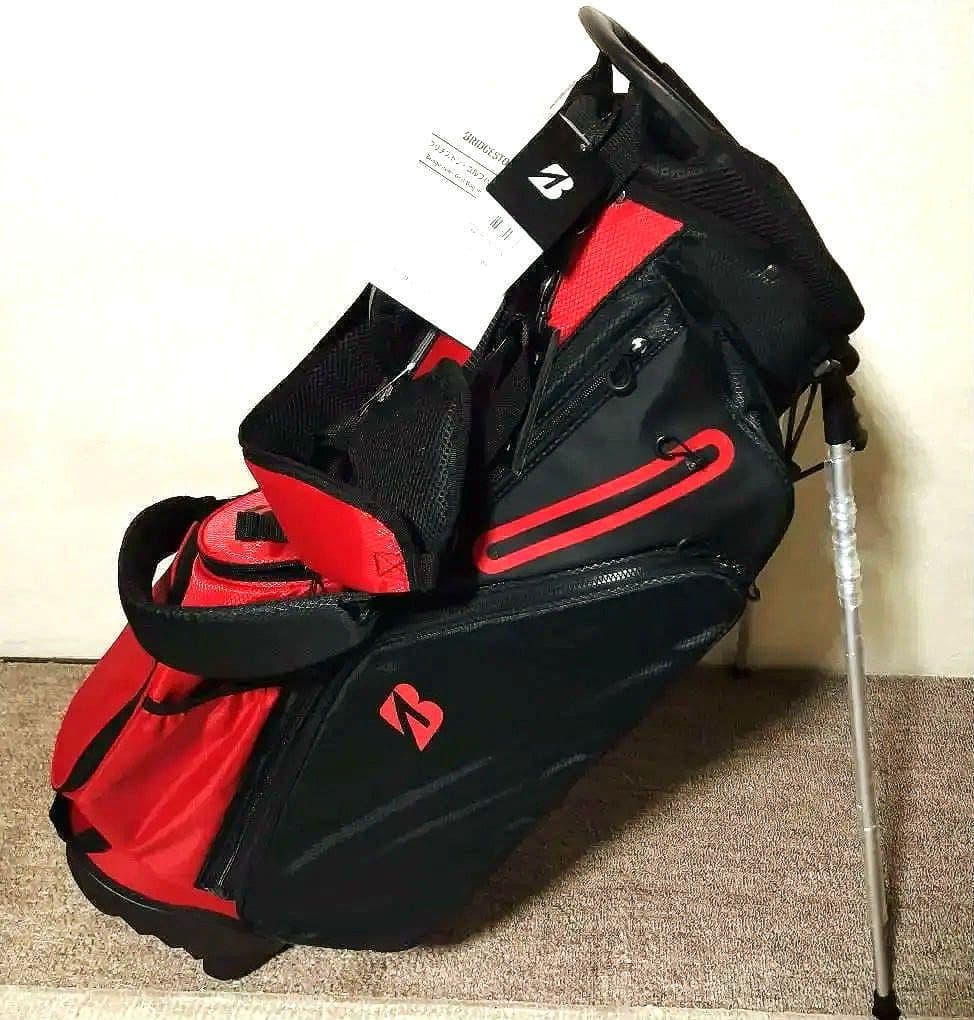BRIDGESTONE ゴルフバッグ 赤黒