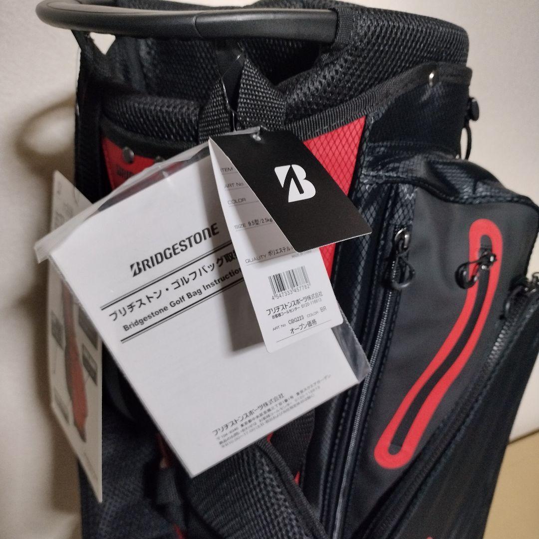 BRIDGESTONE ゴルフバッグ 赤黒