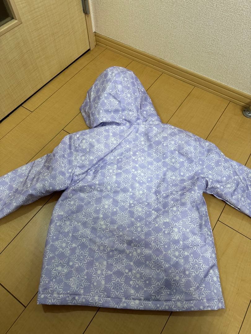 ARB/ARGフリースライニング雪の結晶ジャケット