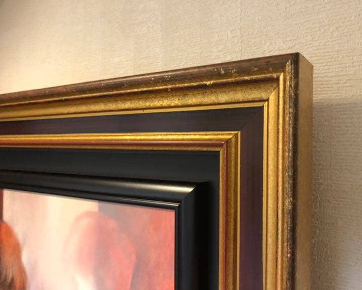 ヘンリック・キンスキー Kinski Henryk 赤系　女性　人物　肉筆