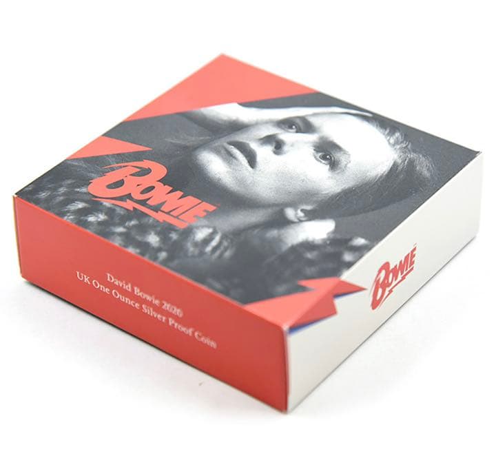 【超最高鑑定】2020年 デヴィッド ボウイ 銀貨 デビッド  イギリス