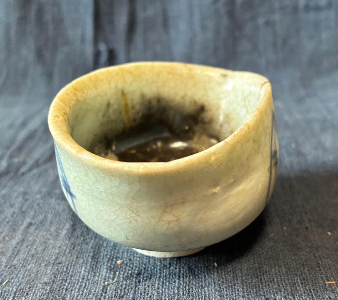 初期伊万里　蘭文ぐい呑み　江戸時代初期　出土