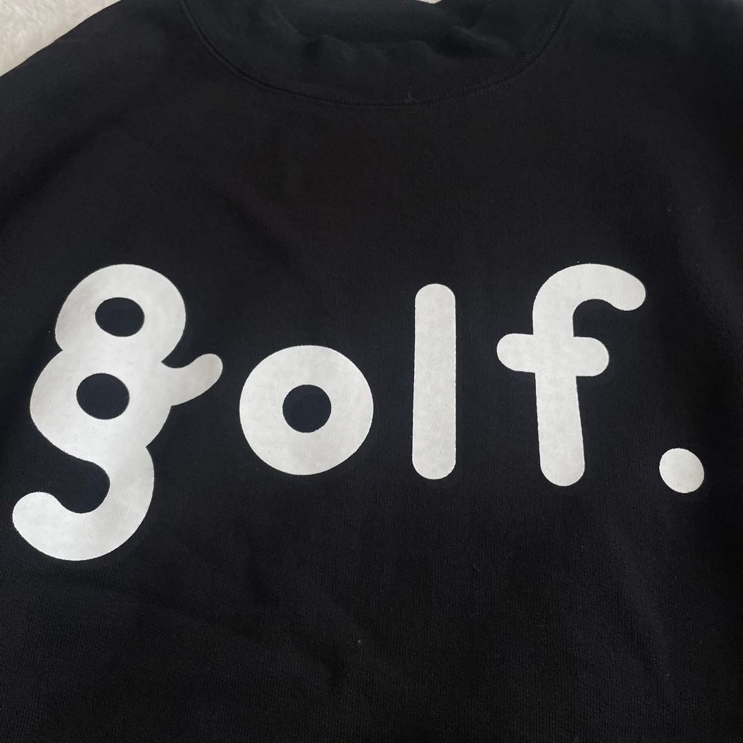 美品★エイジシュート★モックネック★スウェット★裏起毛★ブラック★L