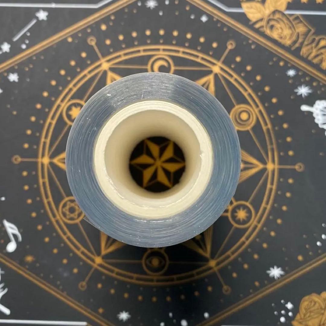 【9272】海外　マステ　中古巻　貝殻光マスキングテープ　残量多め　装飾背景系