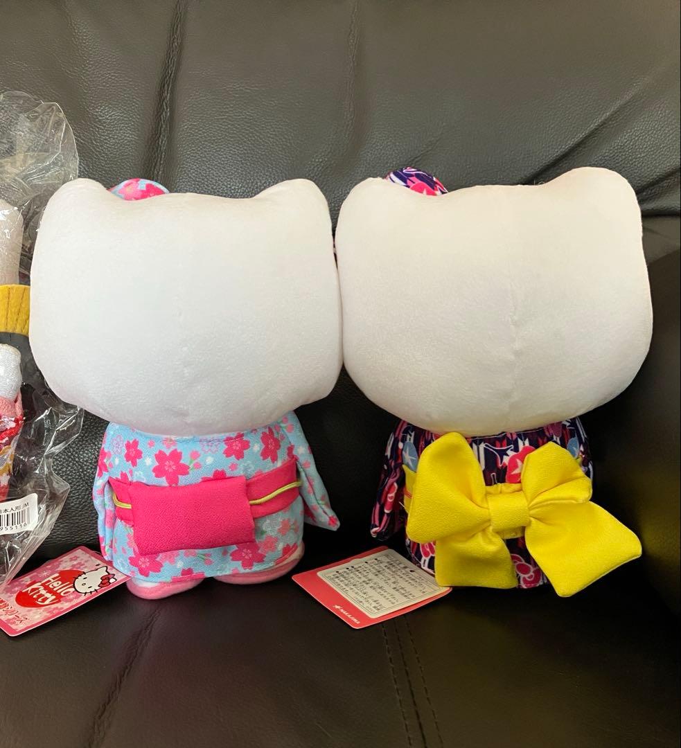 ハローキティ ぬいぐるみ　着物　レア　レトロ　希少