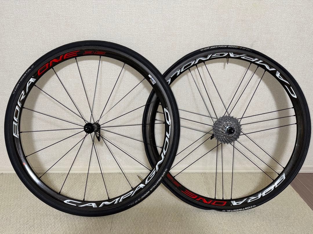 カンパニョーロ　ボーラワン35 クリンチャー　シマノ11s デュラエーススプロケ