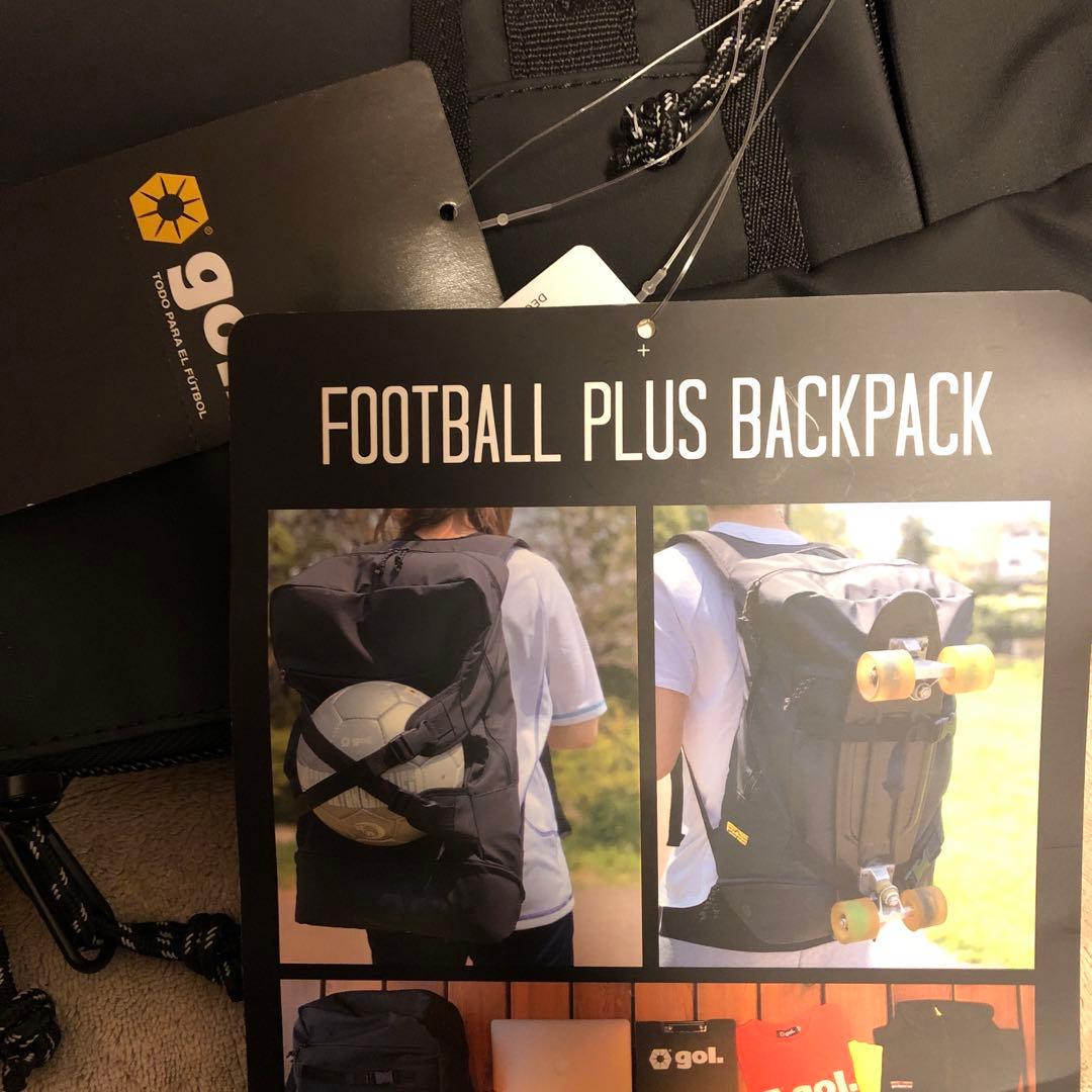 新品未使用✨　gol フットボールプラスバックパック サッカー　フットサル