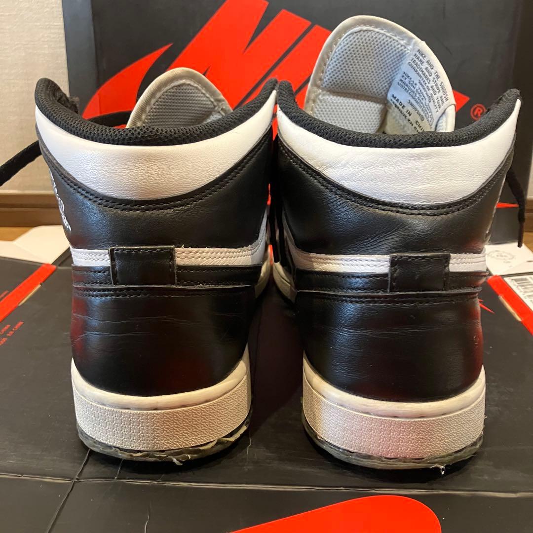 2014年 NIKE AIR JORDAN 1 Black/White 28cm