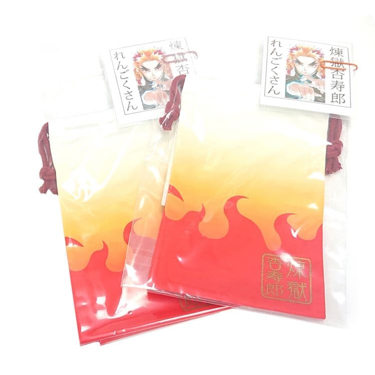 鬼滅の刃 煉獄杏寿郎 メガネ 折りたたみケース 巾着 PS5 ヒノカミ血風譚