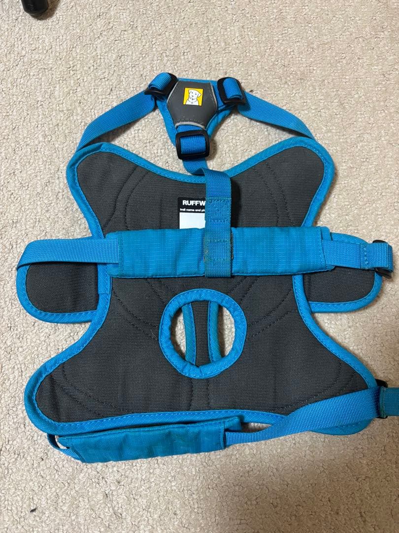 RUFFWEAR XS ハーネス 青