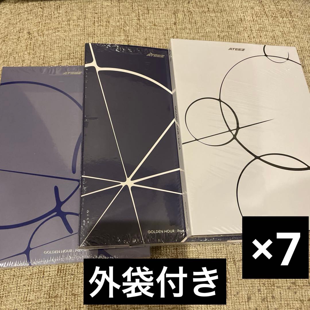 ateez golden hour 4 開封済 アルバム 21枚