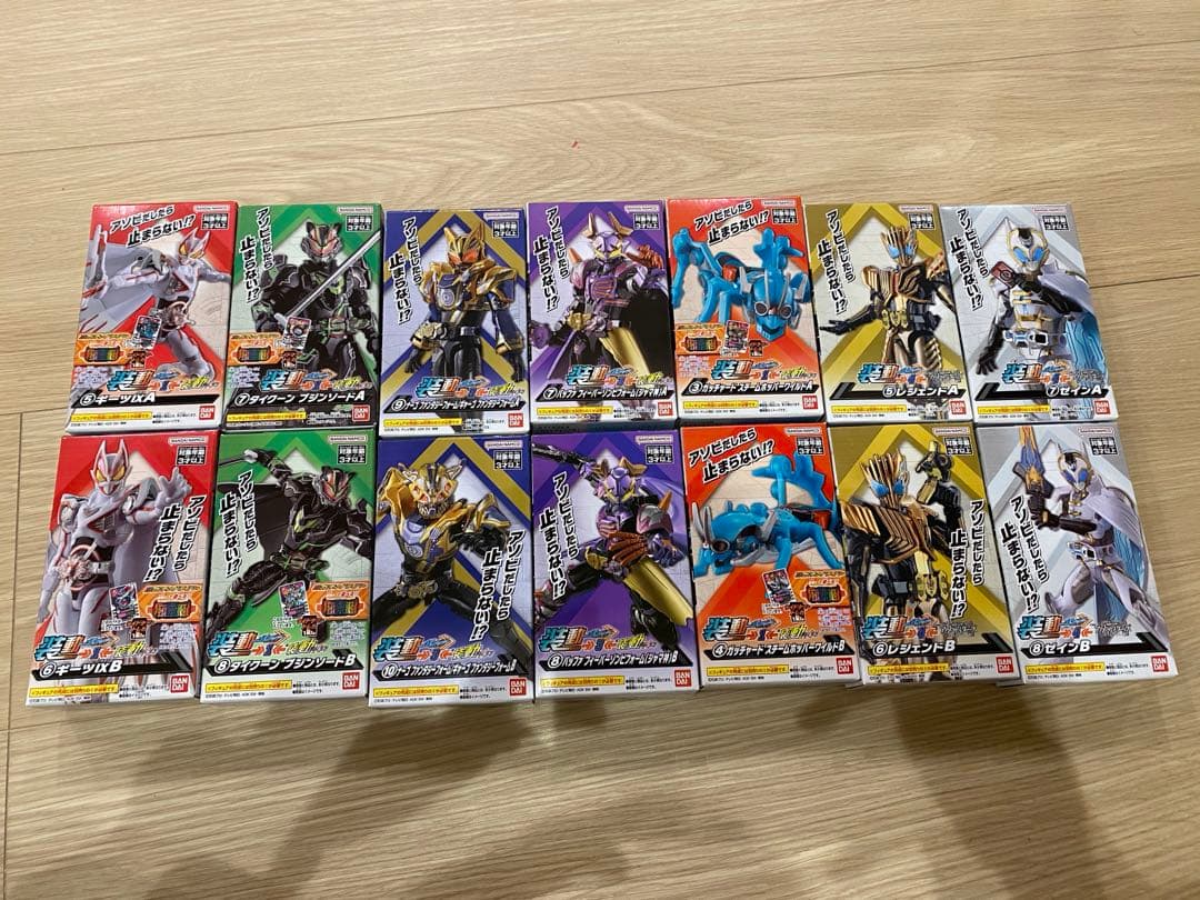 仮面ライダー ギーツ　フィギュア 14体セット　装動
