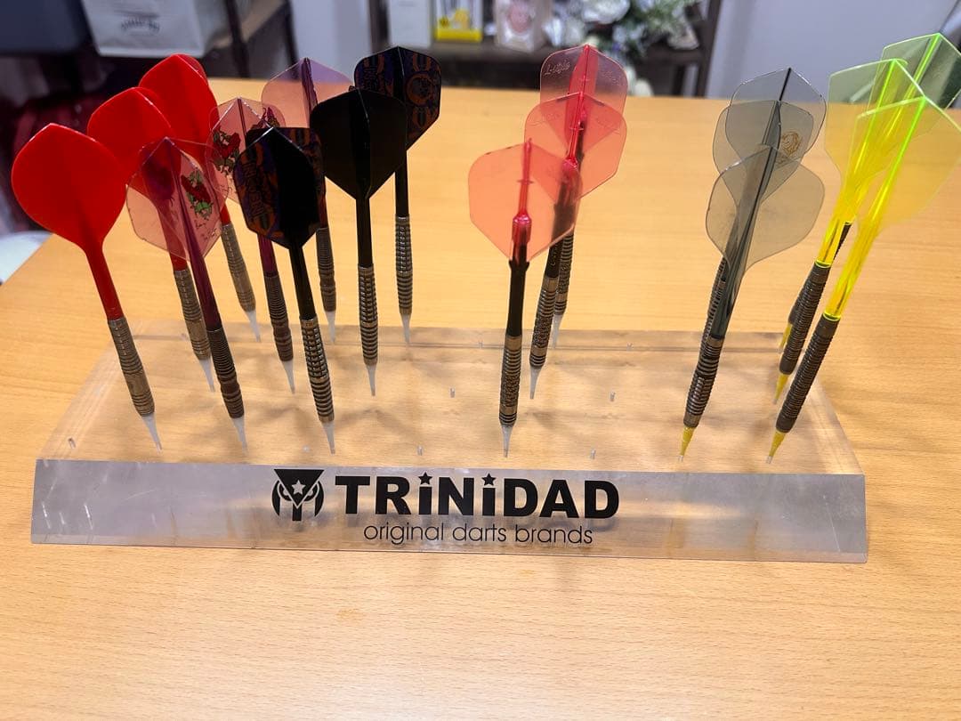 ダーツバレルまとめ売り】プロモデル6セット＋TRiNiDADディスプレイケース付