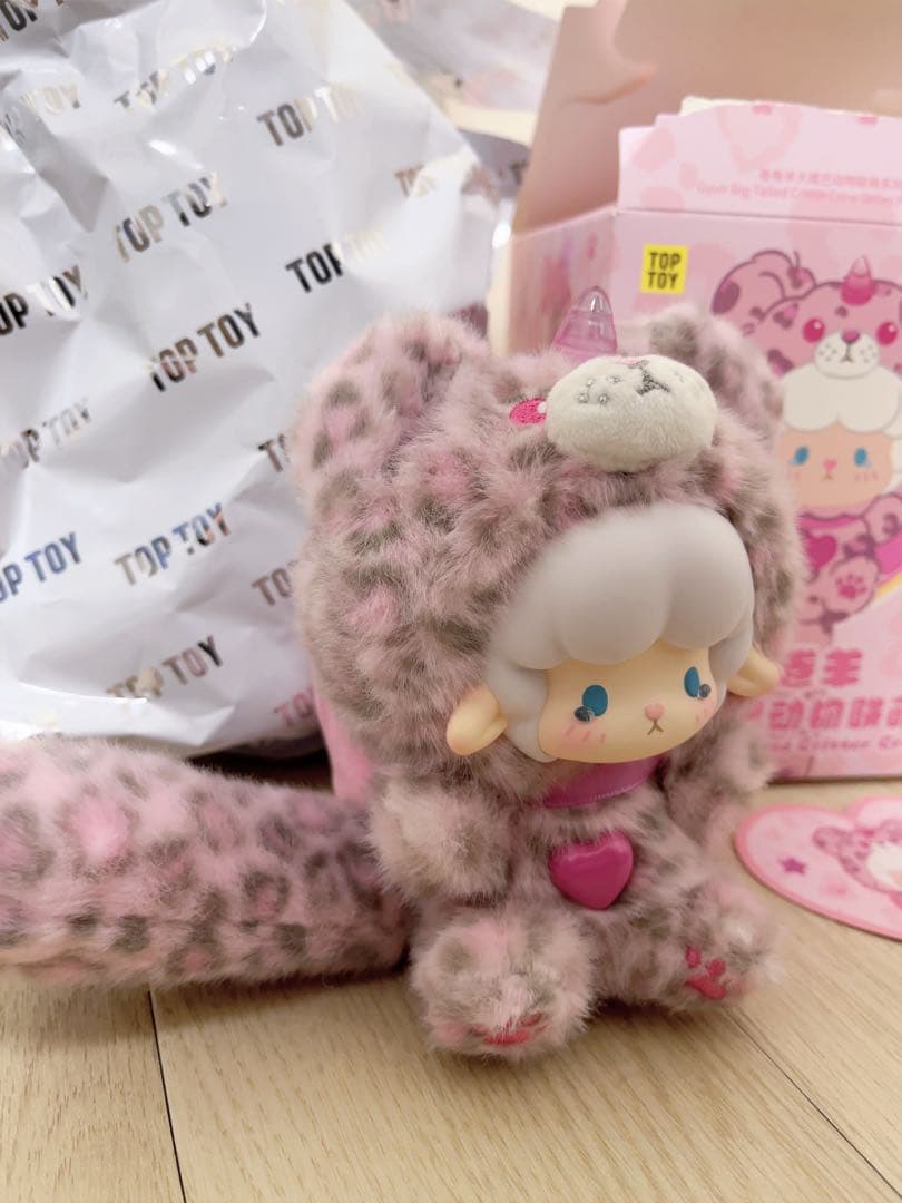 【新品】ギュンギュンラムTOP TOY 巻巻羊　ぬいぐるみ キーホルダー