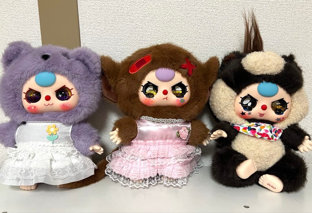 Babythree オイル目3体セット