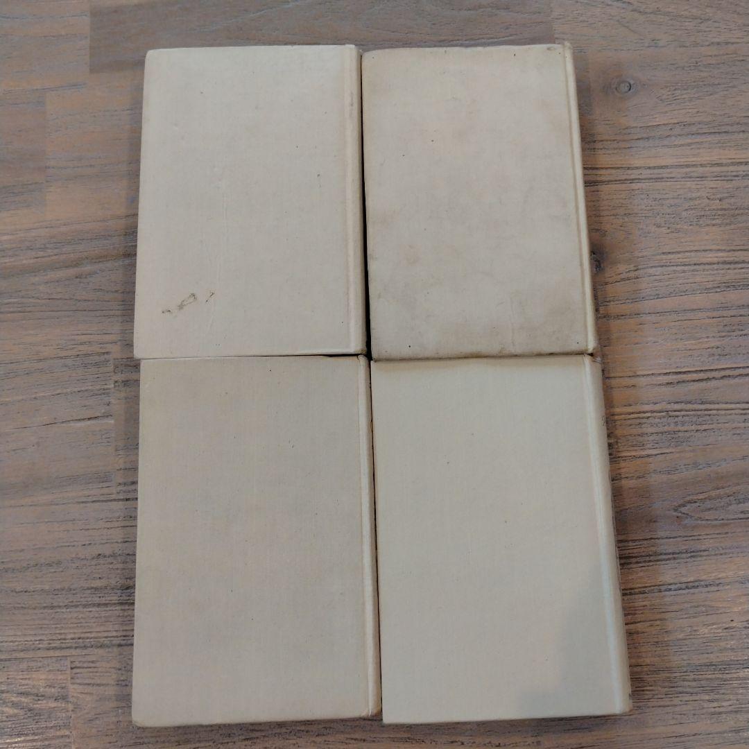 Très bon様フランスアンティークネルソン(NELSON)ゴールド4冊本