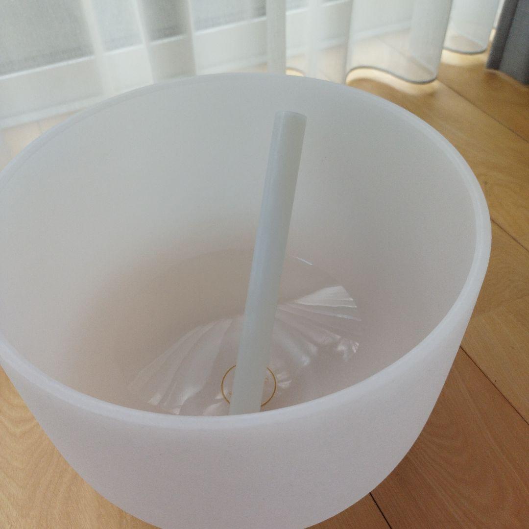 MEINLクリスタルボウル 10\" 432Hz/G (リング＆ロッド付)