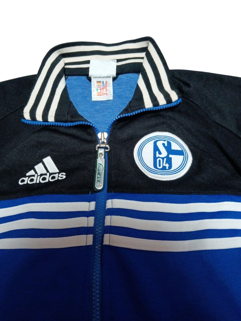 90s adidas シャルケ04 トラックジャケット　古着