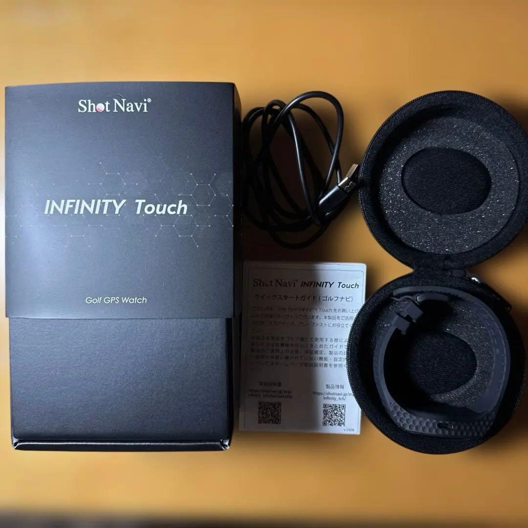 Shot Navi INFINITY Touch 2024年 モデル　ブラック
