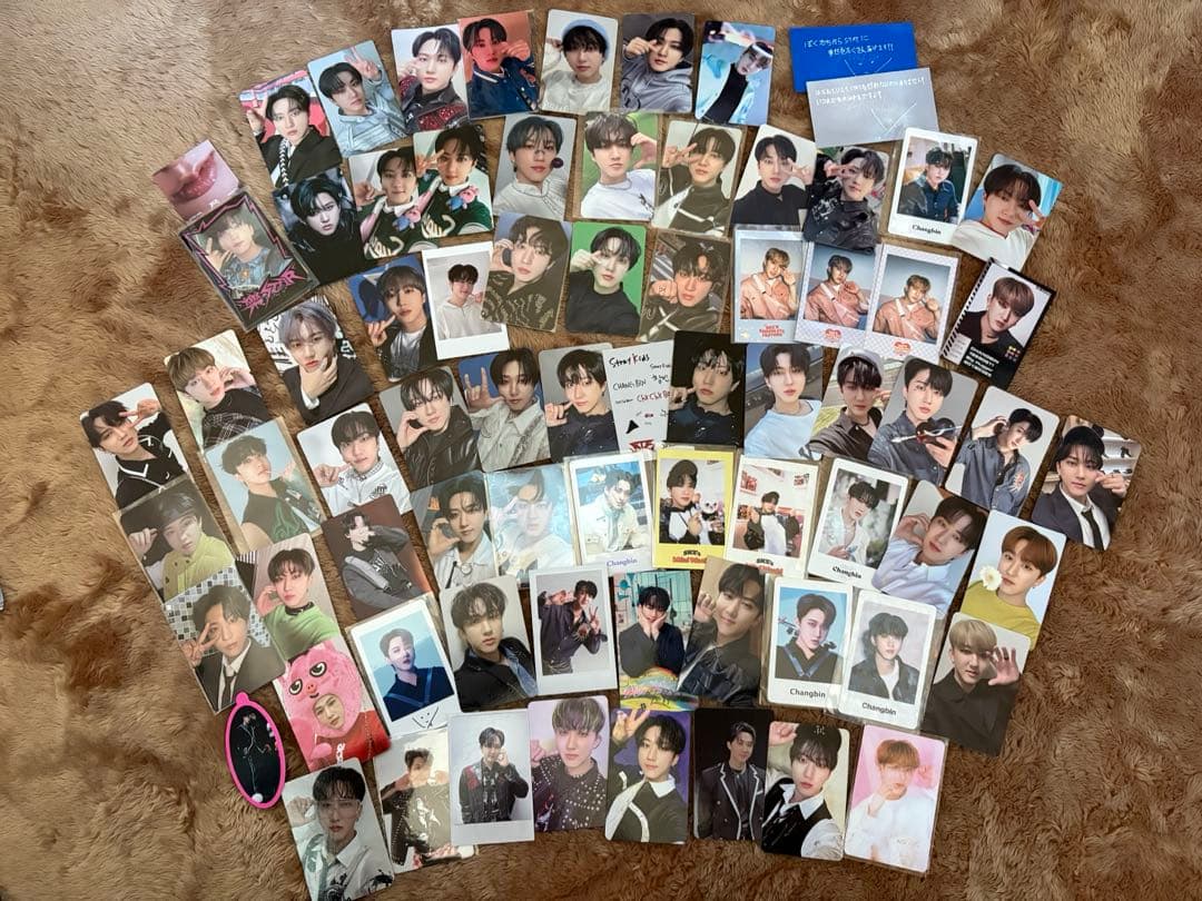 最終値下げ✨️StrayKids チャンビン Dwaekki トレカ&ぬいぐるみ