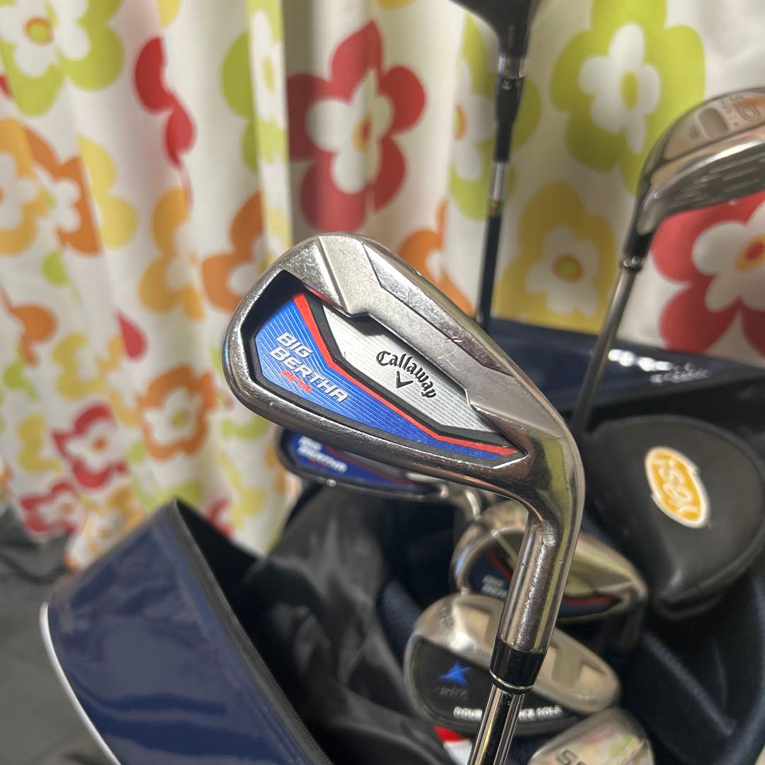 初心者・リターンゴルファーにもオススメ　メンズゴルフクラブセット　11本セット