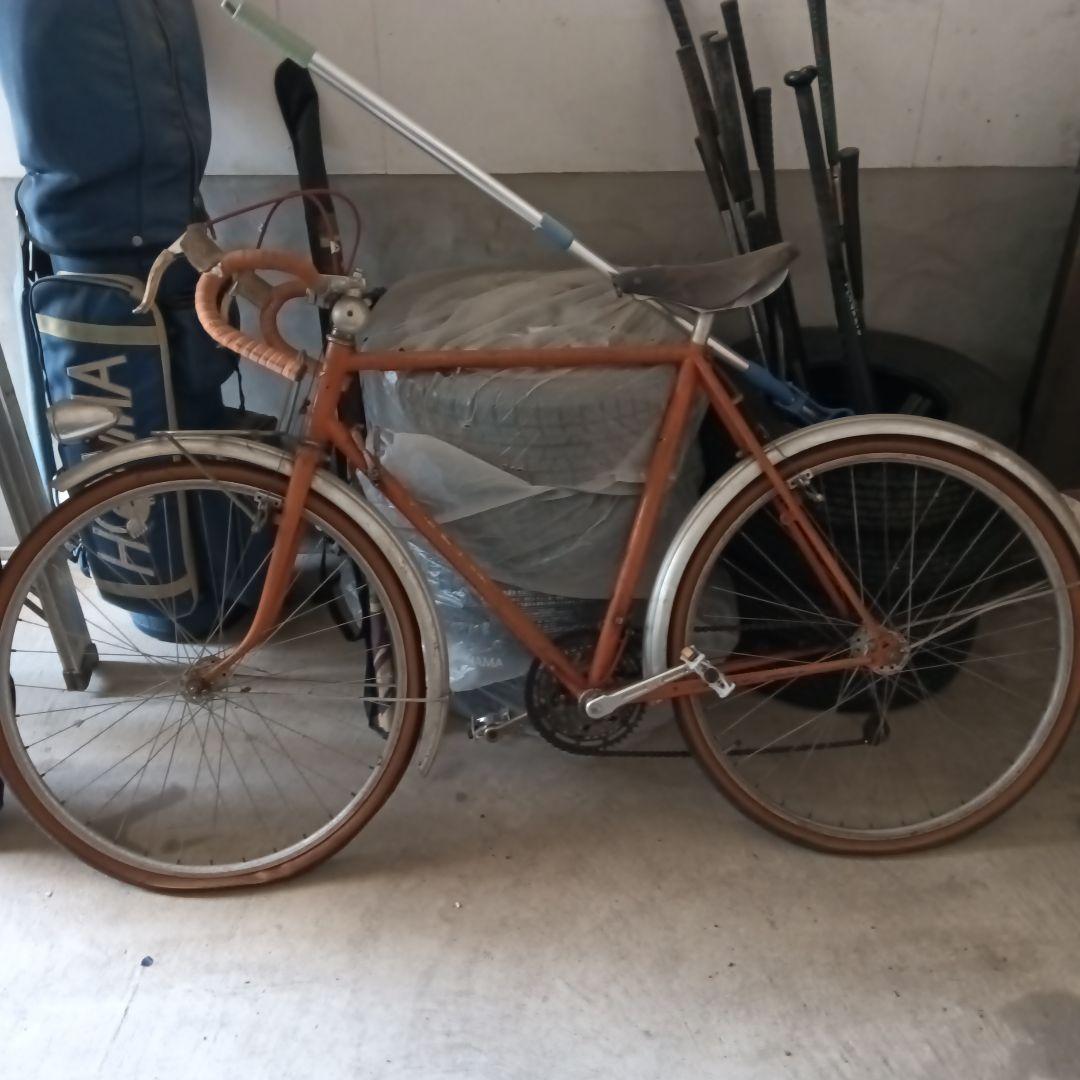 トーエイオレンジ ドロップハンドル ロードバイク