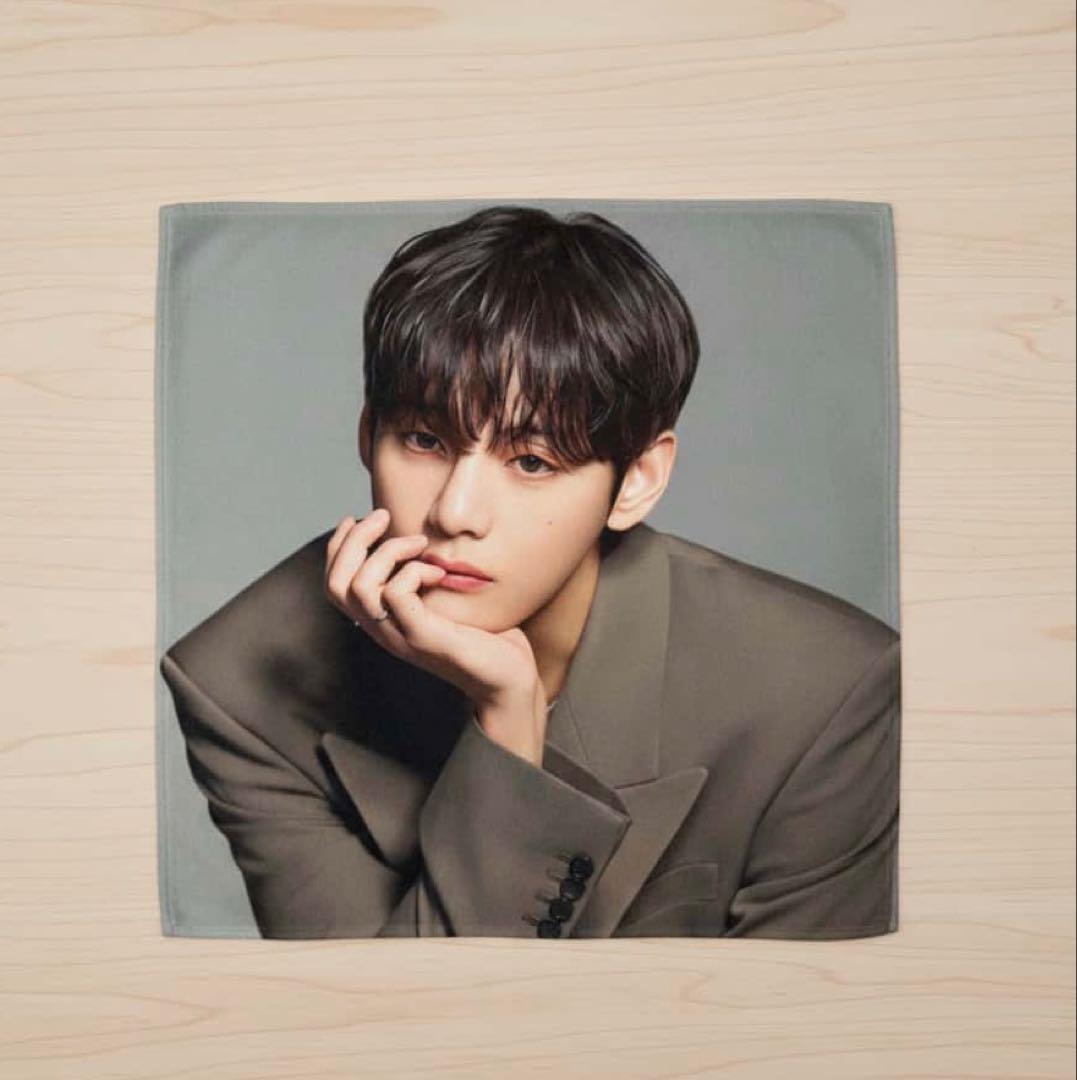 taehyung テヒョン テテ ハンドタオル　30×30 グク　ジミン　ジン