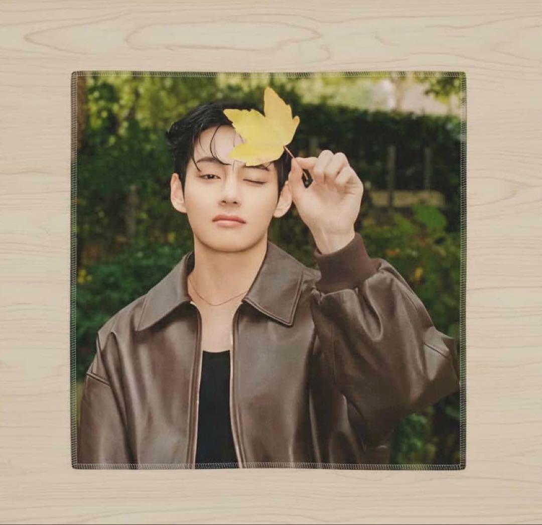 taehyung テヒョン テテ ハンドタオル　30×30 グク　ジミン　ジン