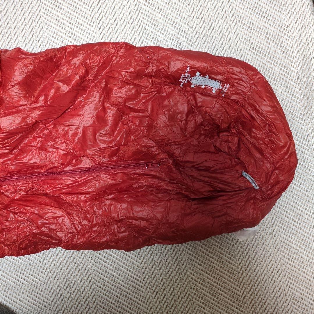 ジ*ン様 mont-bell Down Hugger 800 #3 レッド寝袋