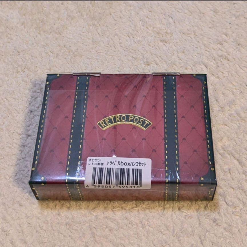 【新品未開封】文具女子博 オビワン 旅熊缶 スタンプ ファイル ステッカー 4点