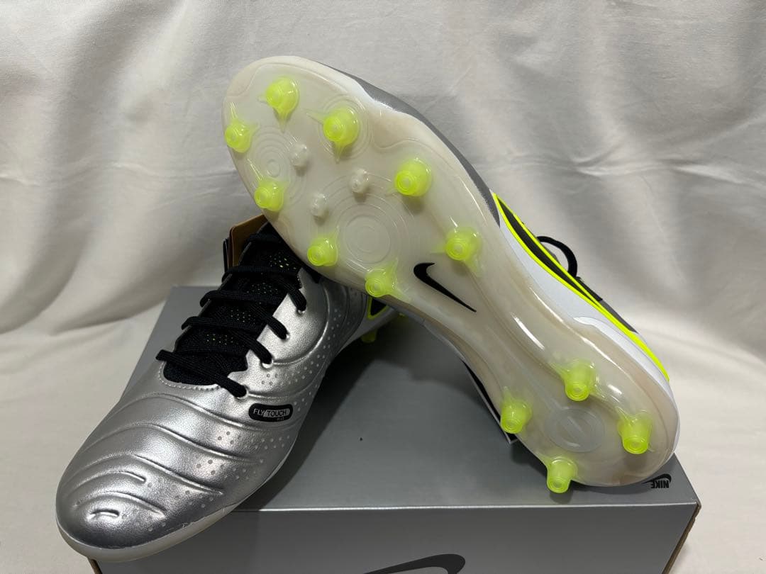 シューズ nike legend 10 elite ag-pro silver 28.5