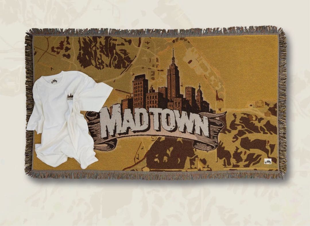 アウトドア寝具 vaultroom MAD TOWN \"DAYTIME\" BLANKET