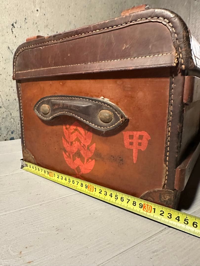 希少　大日本帝国　旧日本軍　軍隊　行李　ケース　当時物　獣督行李