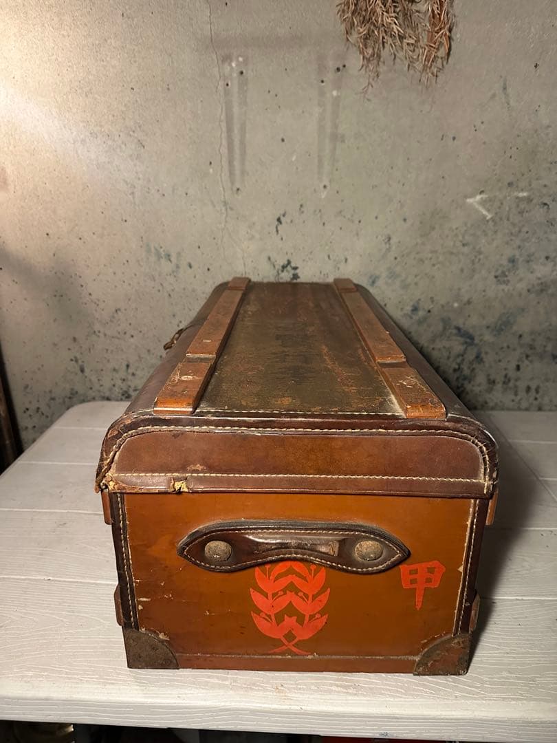 希少　大日本帝国　旧日本軍　軍隊　行李　ケース　当時物　獣督行李