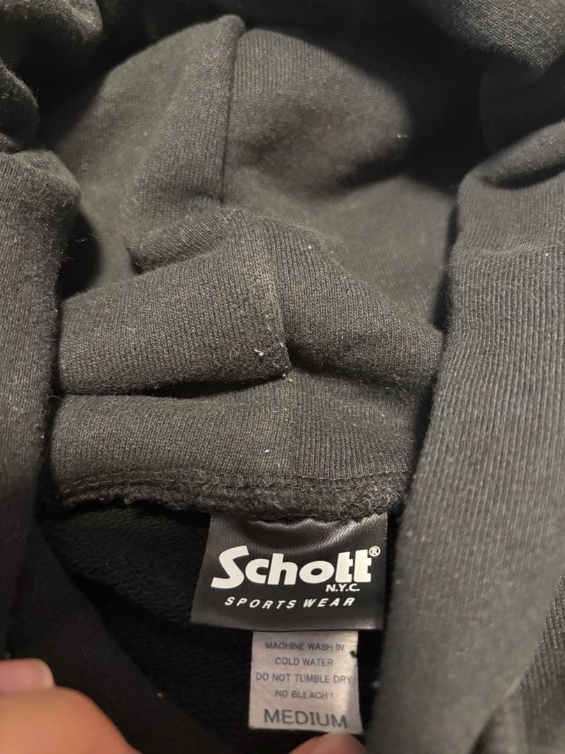 schott 限定パーカー　スウェット　supreme NIKE