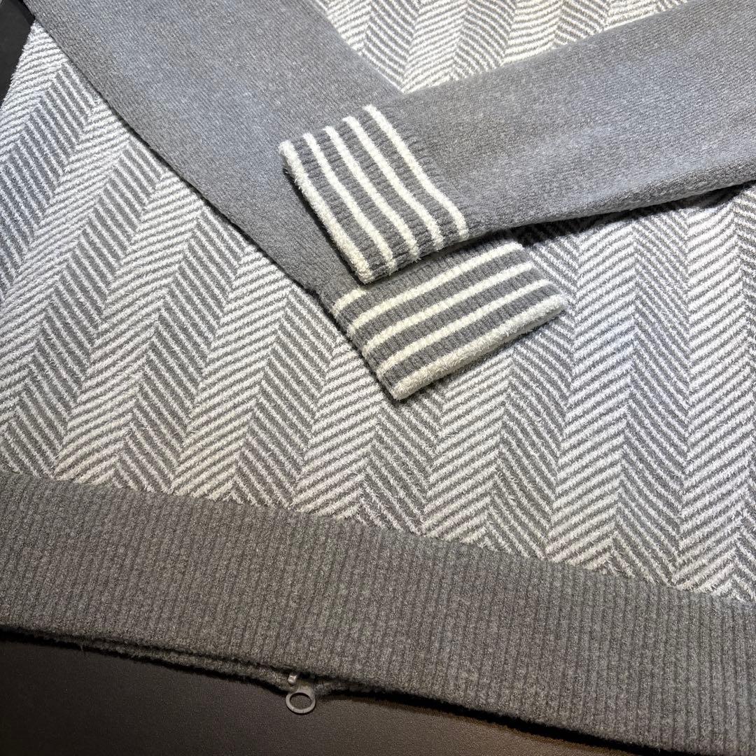 【美品✨】andper se Mサイズ グレーセーターアウター