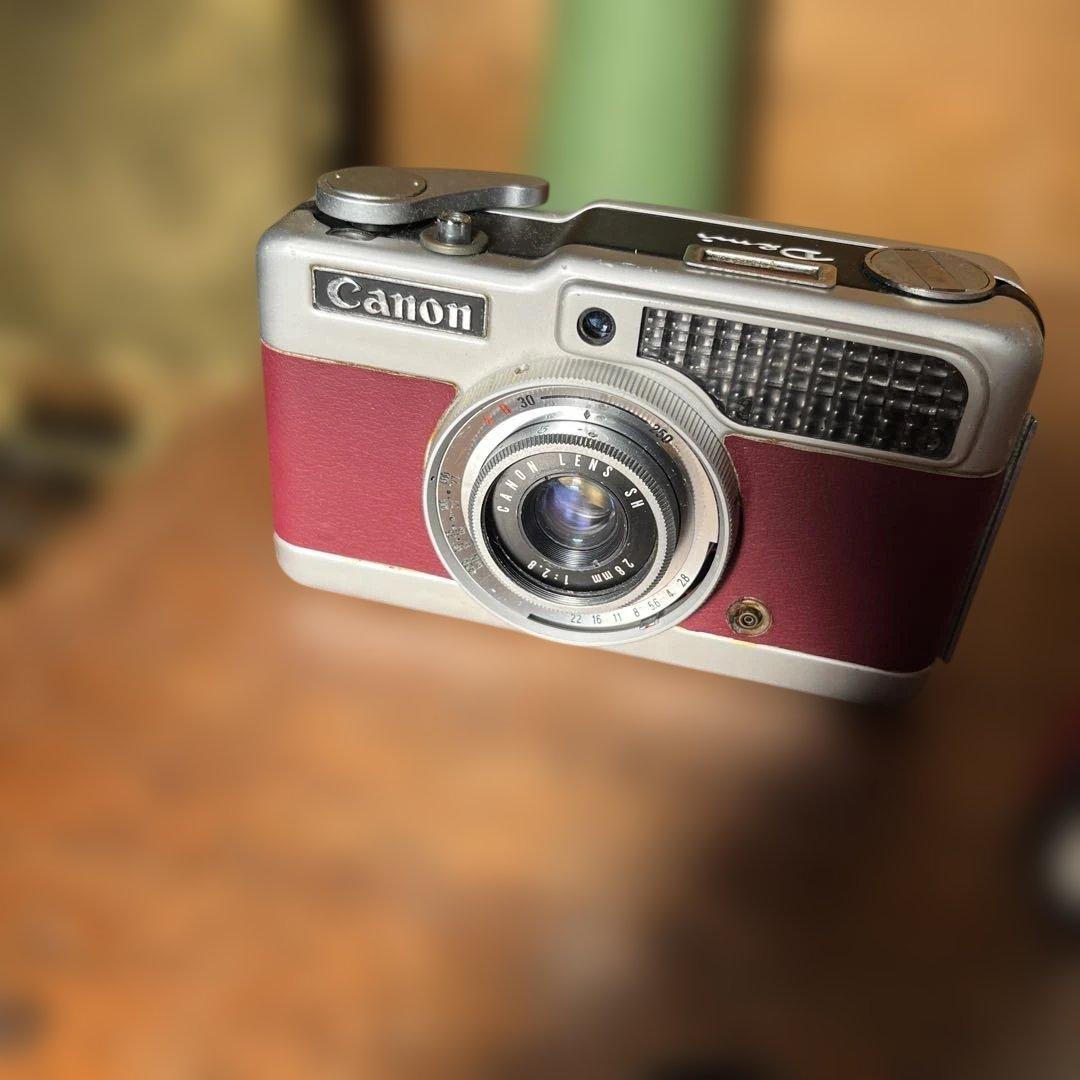 ヴィンテージ　キャノンデミ　オリンパスペンセット