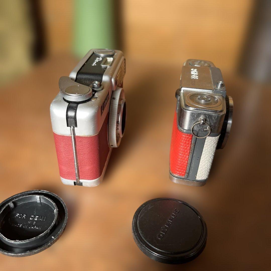 ヴィンテージ　キャノンデミ　オリンパスペンセット