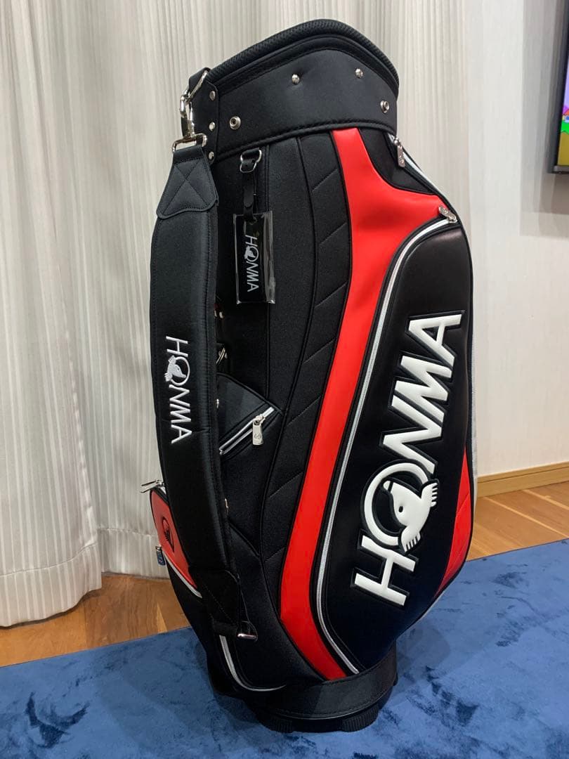 ほぼ新品！本間ゴルフ キャディバッグ【CB-12537】